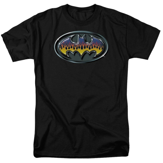 Batman Hot Rod Shield - Men's Regular Fit T-Shirt