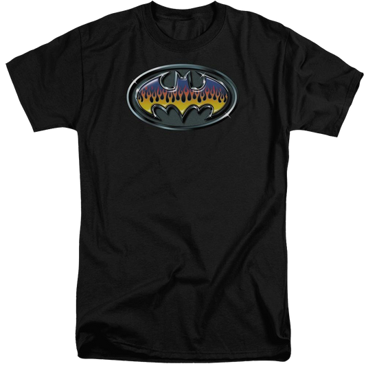 Batman Hot Rod Shield - Men's Tall Fit T-Shirt