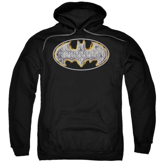Batman Steel Fire Shield - Pullover Hoodie