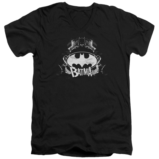 Batman Grim & Gritty - Men's V-Neck T-Shirt