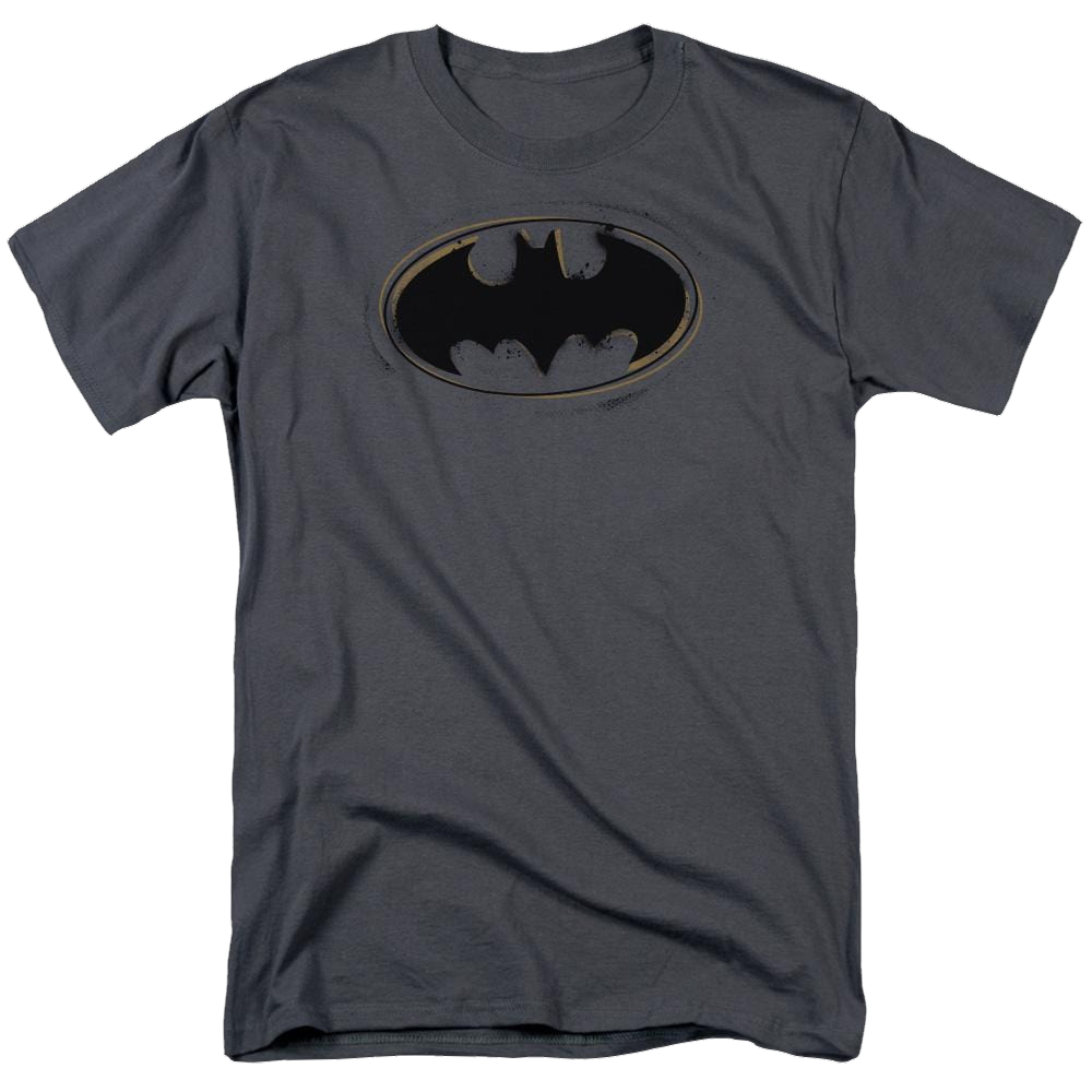 Batman Spray Paint Logo - Men's Regular Fit T-Shirt