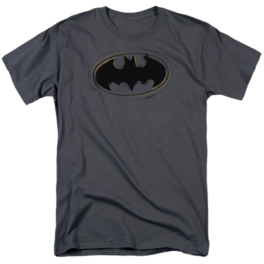 Batman Spray Paint Logo - Men's Regular Fit T-Shirt