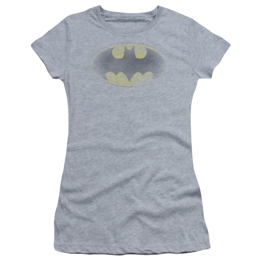 Batman Faded Logo - Juniors T-Shirt