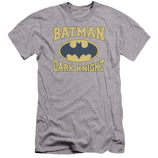 Batman Dark Knight Jersey Premium Bella Canvas Slim Fit Mens T Shirt Athletic Heather