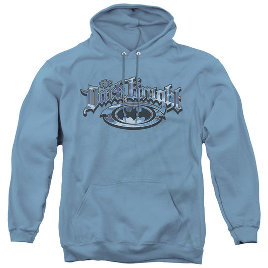 Batman Dark Knight Blue Camo Mens Hoodie Carolina Blue
