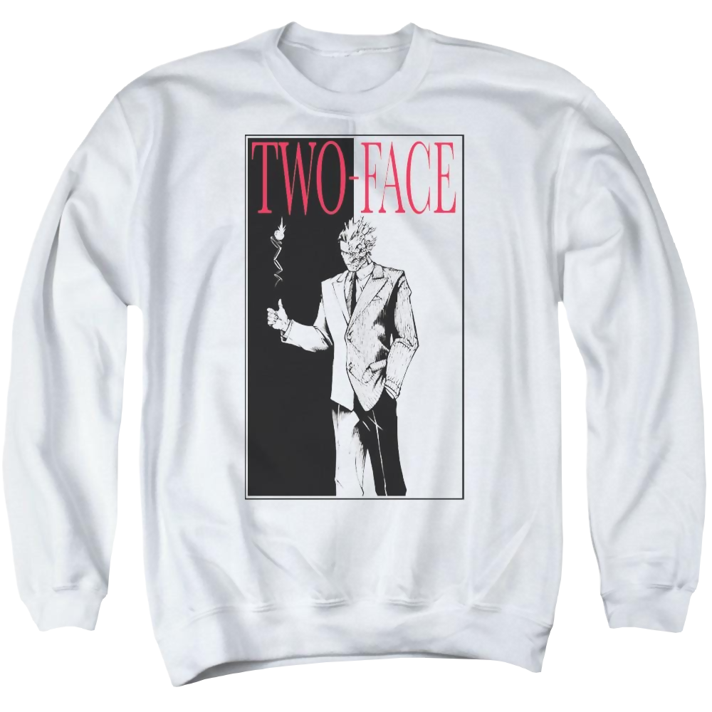 Batman Two Face - Men's Crewneck Sweatshirt