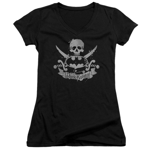 Batman Dark Pirate - Juniors V-Neck T-Shirt