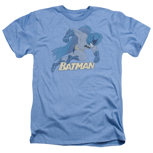 Batman Running Retro - Men's Heather T-Shirt