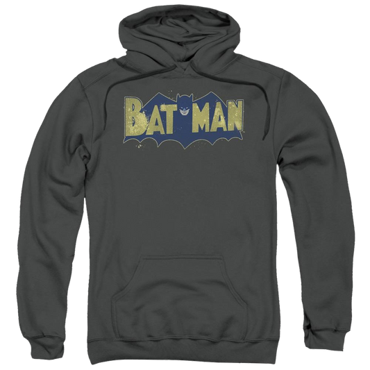 Batman Vintage Logo Splatter - Pullover Hoodie