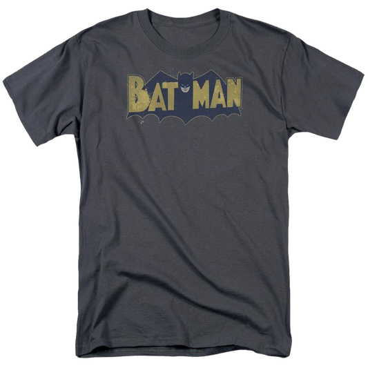 Batman Vintage Logo Splatter - Men's Regular Fit T-Shirt