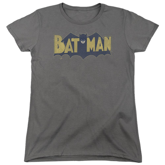 Batman Vintage Logo Splatter - Women's T-Shirt