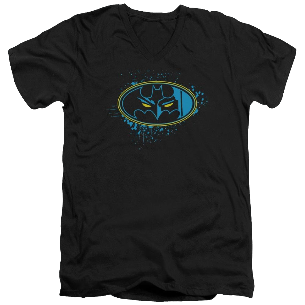 Batman Eyes In The Darkness - Men's V-Neck T-Shirt