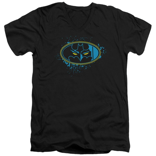 Batman Eyes In The Darkness - Men's V-Neck T-Shirt