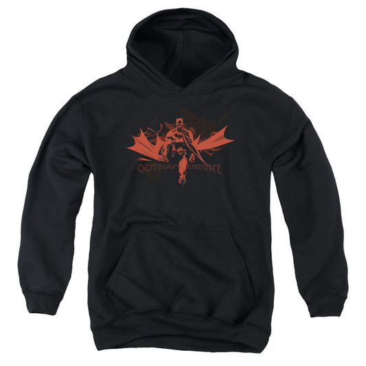 Batman Gotham Knight Kids Youth Hoodie Black