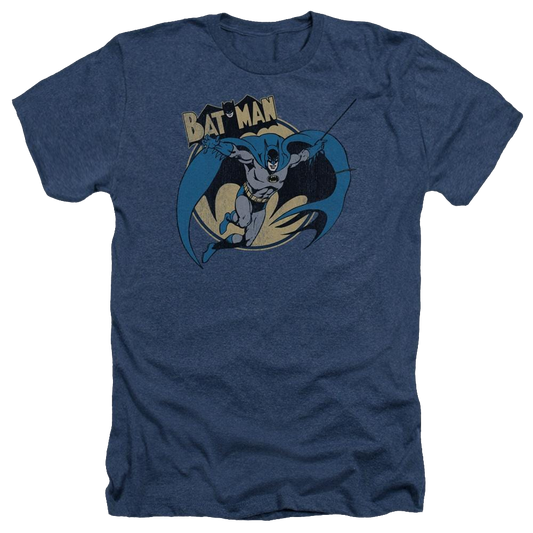 Batman Through The Night - Men's Heather T-Shirt