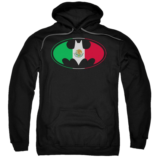 Batman Mexican Flag Shield - Pullover Hoodie