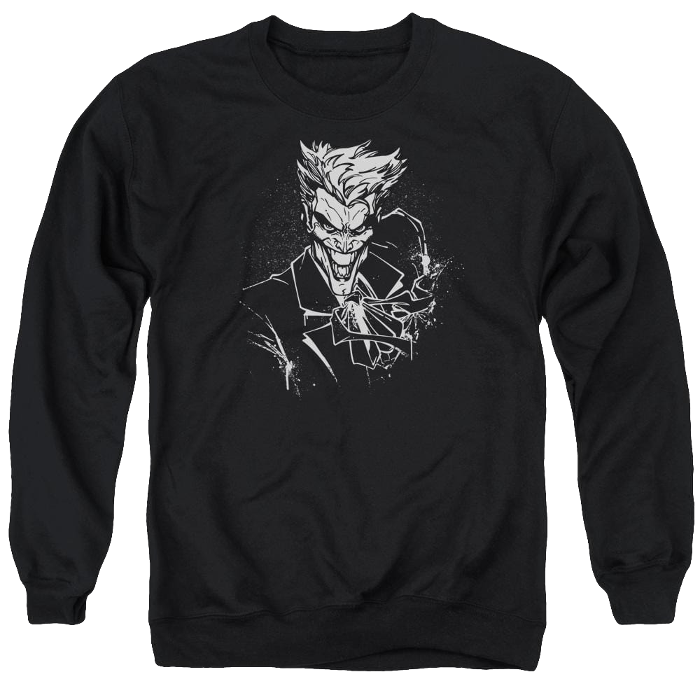 Batman Joker&#39;s Splatter Smile - Men's Crewneck Sweatshirt