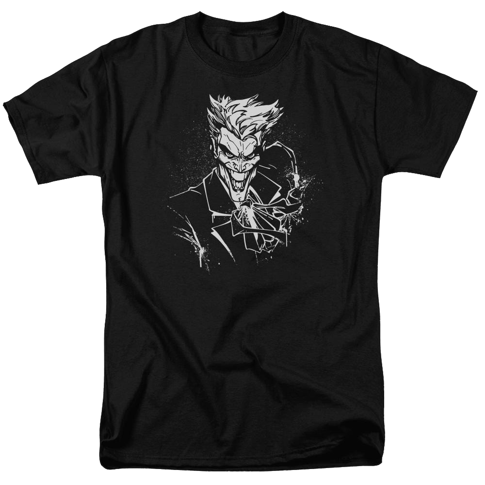Batman Jokers Splatter Smile - Men's Regular Fit T-Shirt