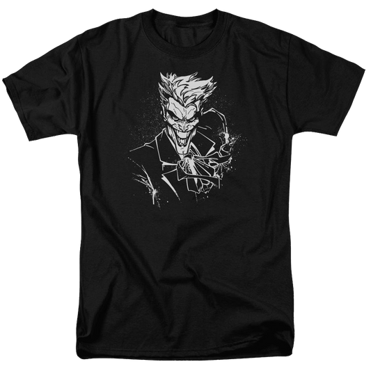 Batman Jokers Splatter Smile - Men's Regular Fit T-Shirt