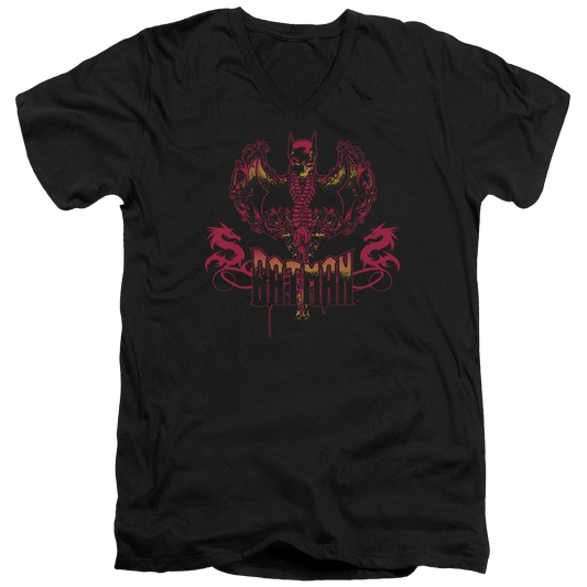 Batman Heart Of Fire - Men's V-Neck T-Shirt
