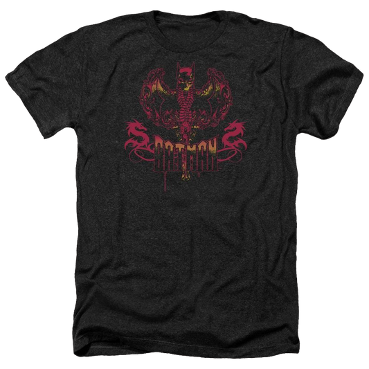 Batman Heart Of Fire - Men's Heather T-Shirt