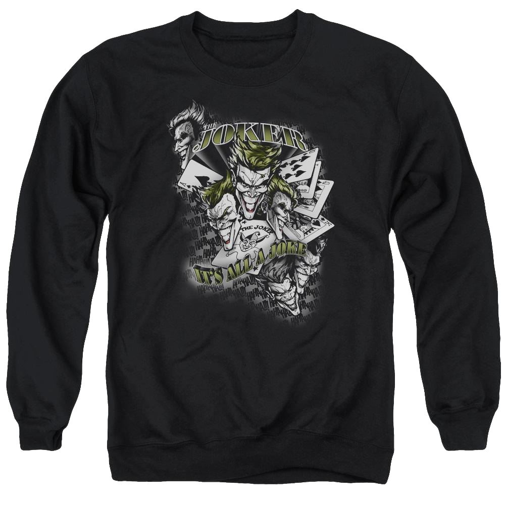 Batman Its All A Joke - Men's Crewneck Sweatshirt