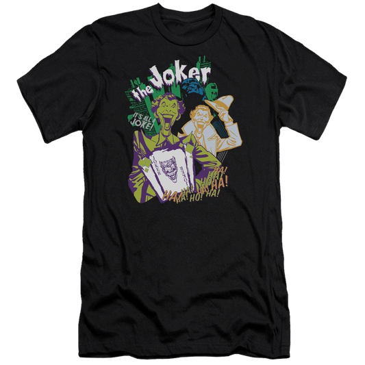Batman Its All A Joke - Men's Premium Slim Fit T-Shirt
