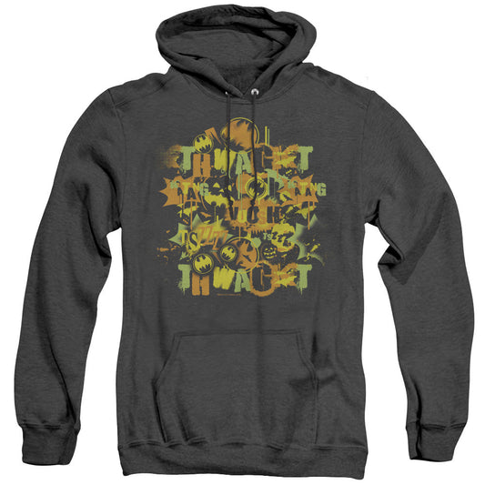 Batman Halloween Knight Sounds Heather Mens Hoodie Black