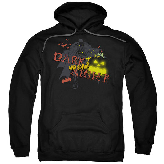 Batman Dark And Scary Night Mens Hoodie Black