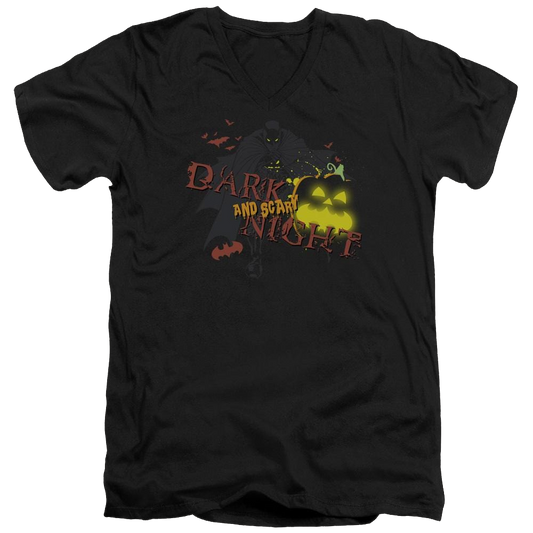 Batman Dark And Scary Night - Men's V-Neck T-Shirt