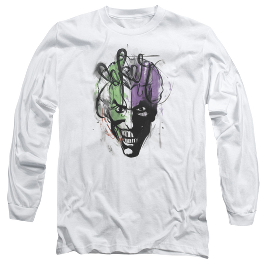 Batman Joker Airbrush - Men's Long Sleeve T-Shirt