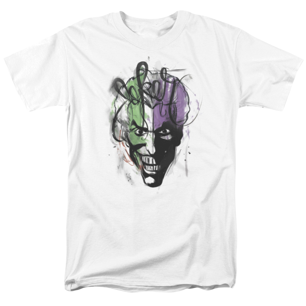 Batman Joker Airbrush - Men's Regular Fit T-Shirt