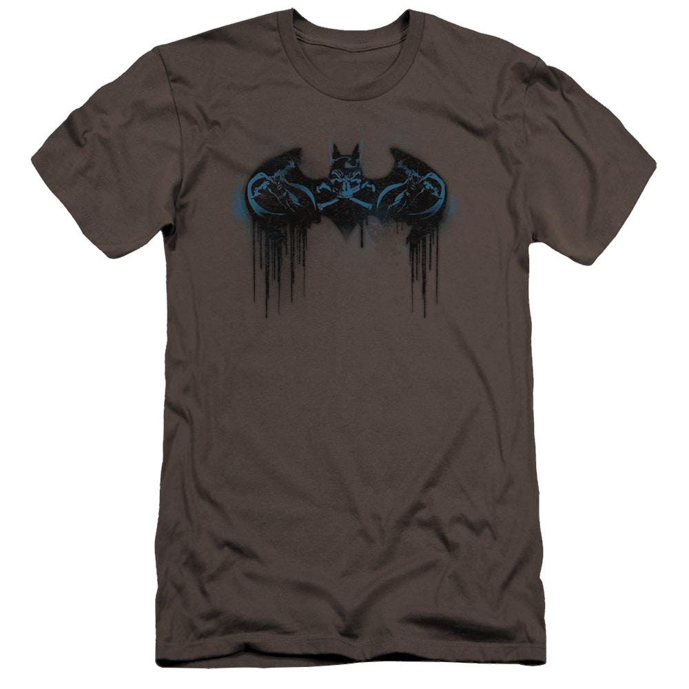 Batman Run Away - Men's Premium Slim Fit T-Shirt