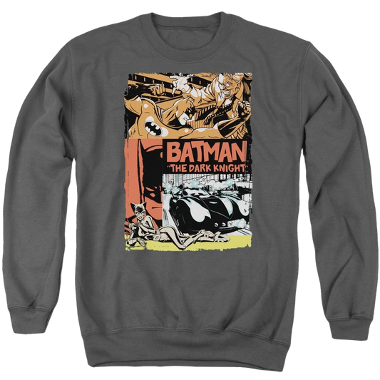 Batman Old Movie Poster - Men's Crewneck Sweatshirt