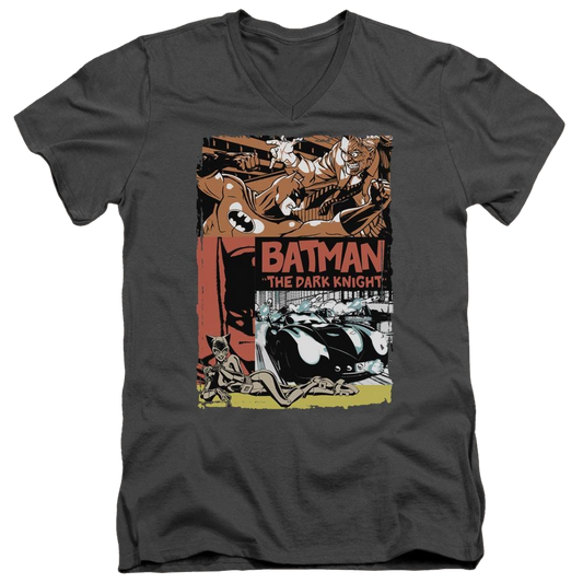 Batman Old Movie Poster - Men's V-Neck T-Shirt
