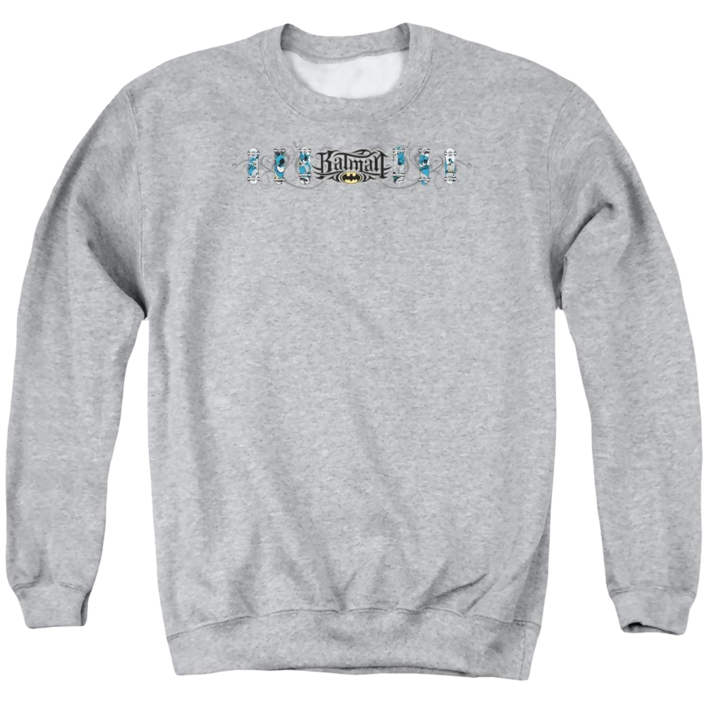 Batman Skateboard Bats - Men's Crewneck Sweatshirt