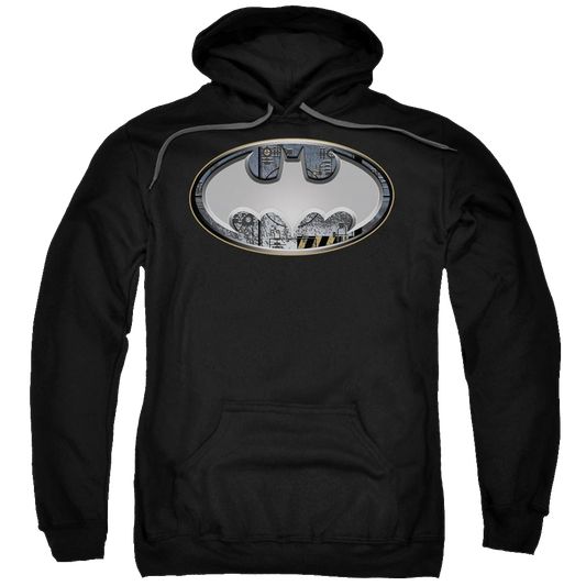 Batman Steel Wall Shield - Pullover Hoodie