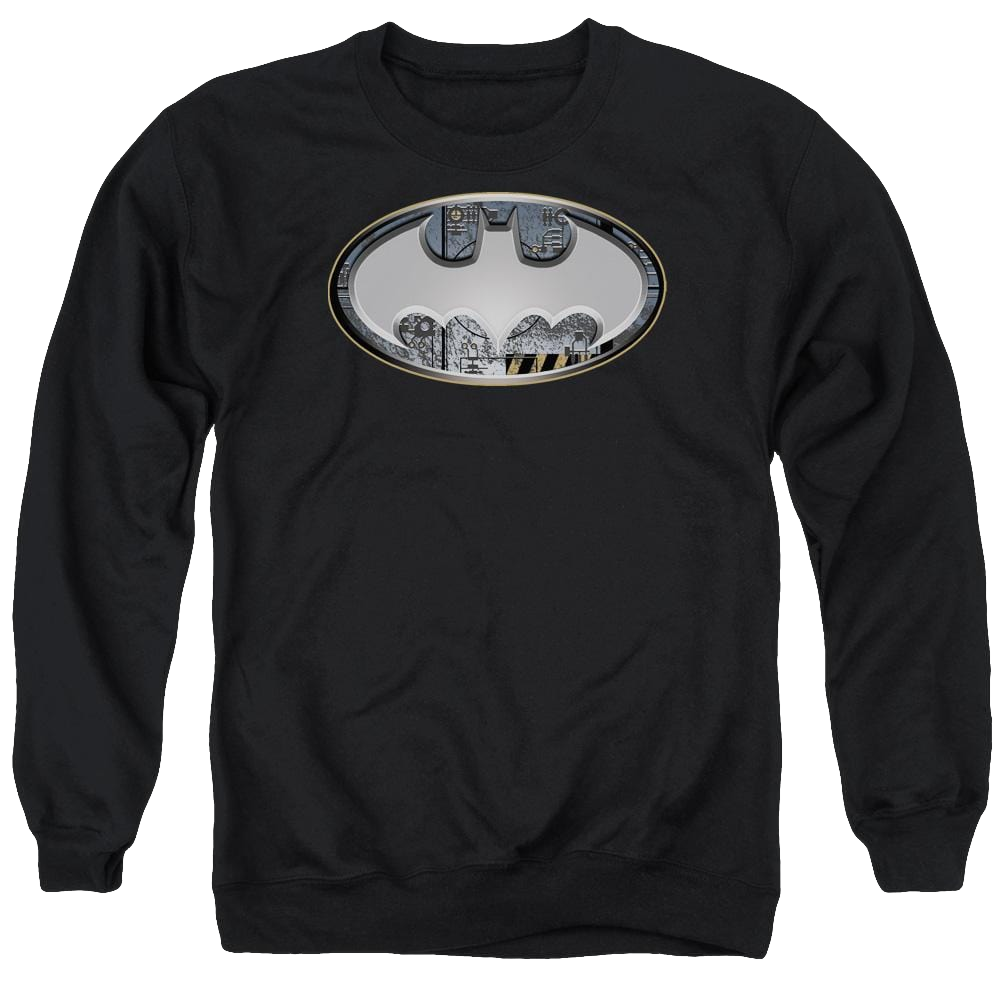 Batman Steel Wall Shield - Men's Crewneck Sweatshirt