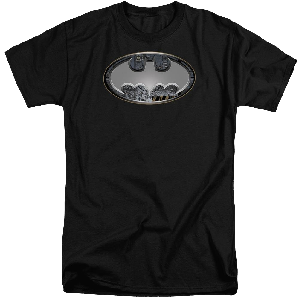 Batman Steel Wall Shield - Men's Tall Fit T-Shirt