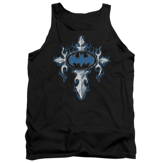 Batman Gothic Steel Logo Men's Tank
