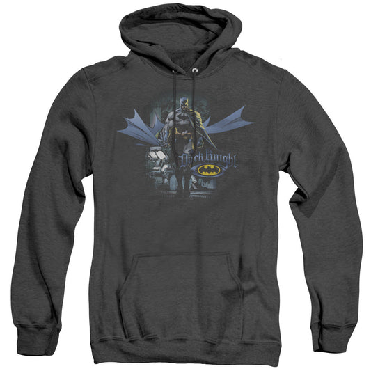 Batman From The Depths Heather Mens Hoodie Black