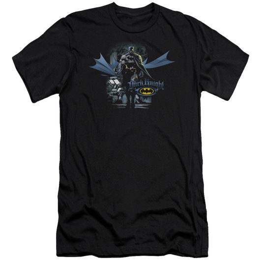 Batman From The Depths - Men's Premium Slim Fit T-Shirt