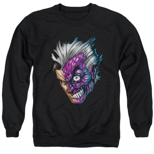 Batman Just Face - Men's Crewneck Sweatshirt