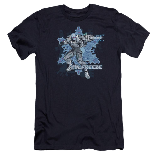 Batman Mr Freeze - Men's Premium Slim Fit T-Shirt