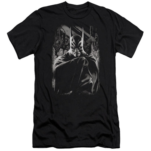 Batman Detective 821 Cover Slim Fit Mens T Shirt Black