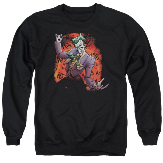 Batman Joker&#39;s Ave - Men's Crewneck Sweatshirt