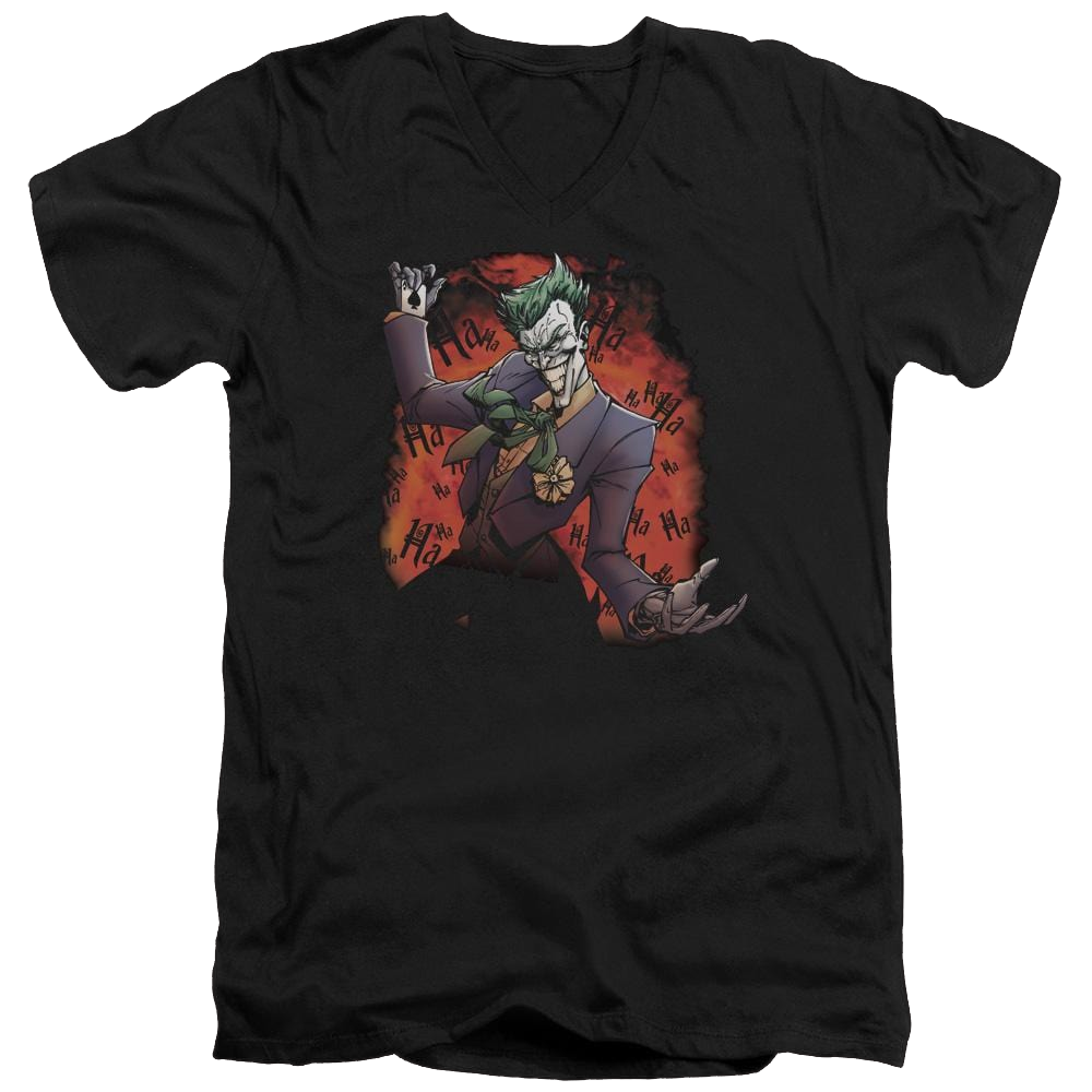 Batman Jokers Ave - Men's V-Neck T-Shirt