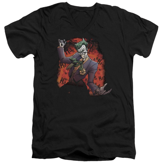 Batman Jokers Ave - Men's V-Neck T-Shirt