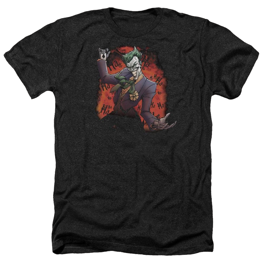 Batman Jokers Ave - Men's Heather T-Shirt