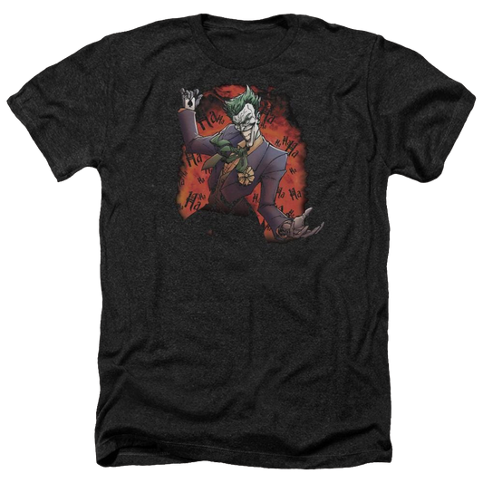 Batman Jokers Ave - Men's Heather T-Shirt
